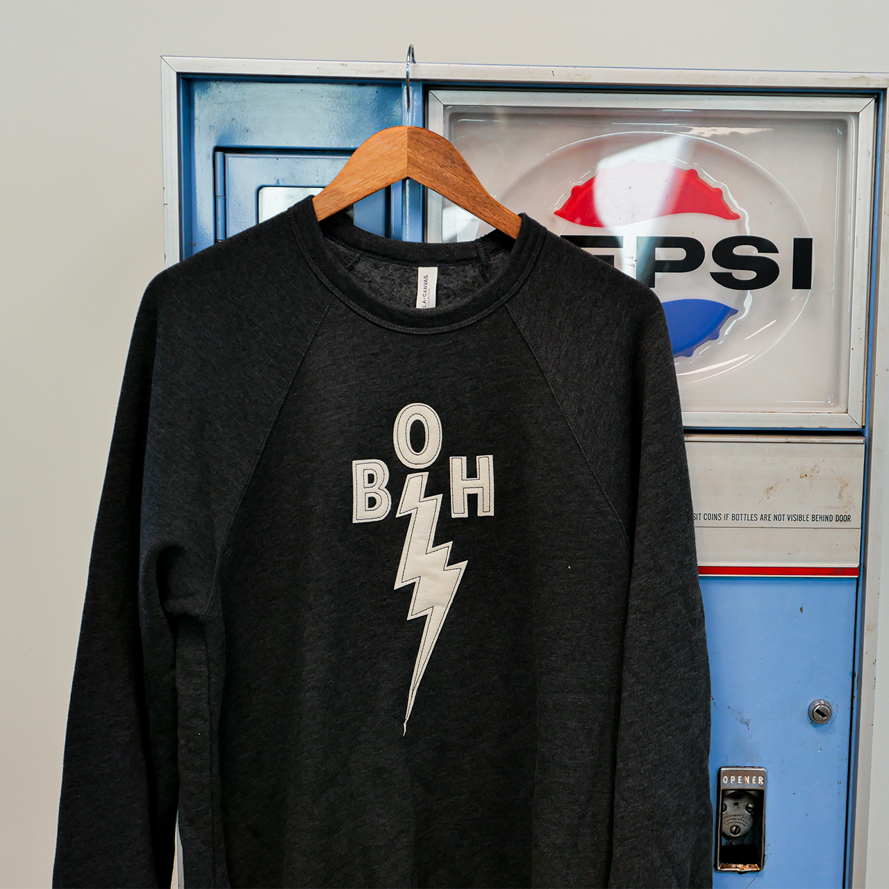 BOH Bolt Applique Crewneck