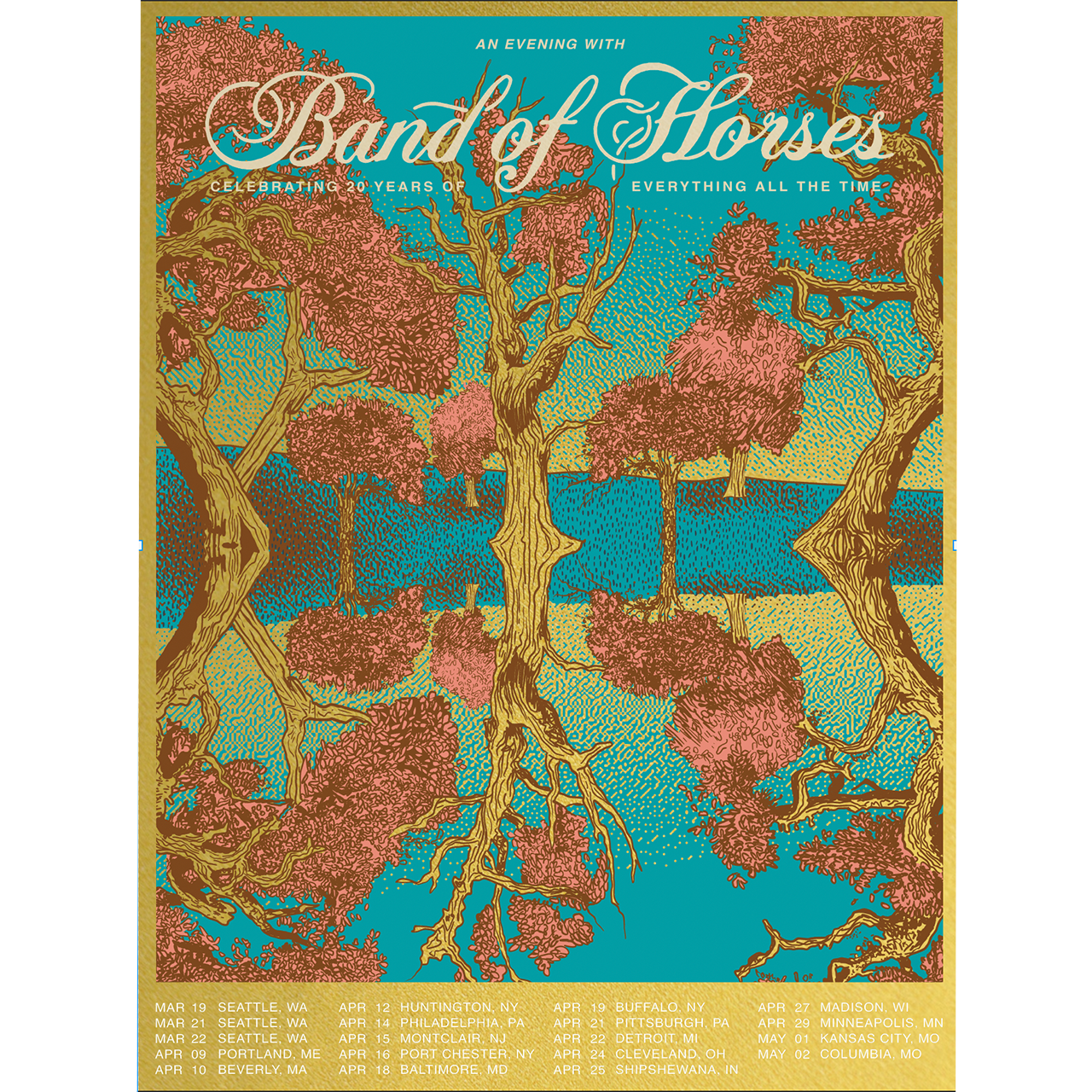 EATT 20th Anniversary Tour Poster