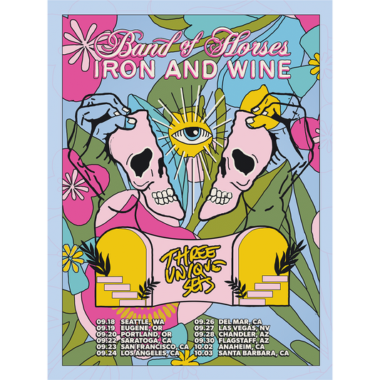 Iron & Wine Tour Poster