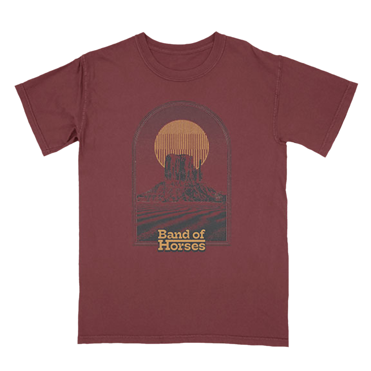 Devils Tower Tee (Maroon)
