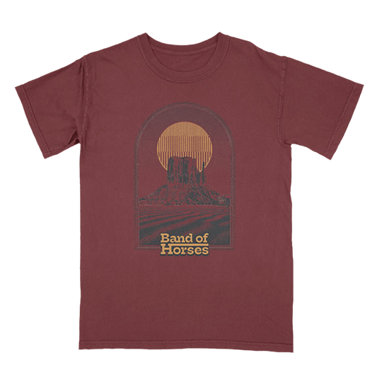 Devils Tower Tee (Maroon)