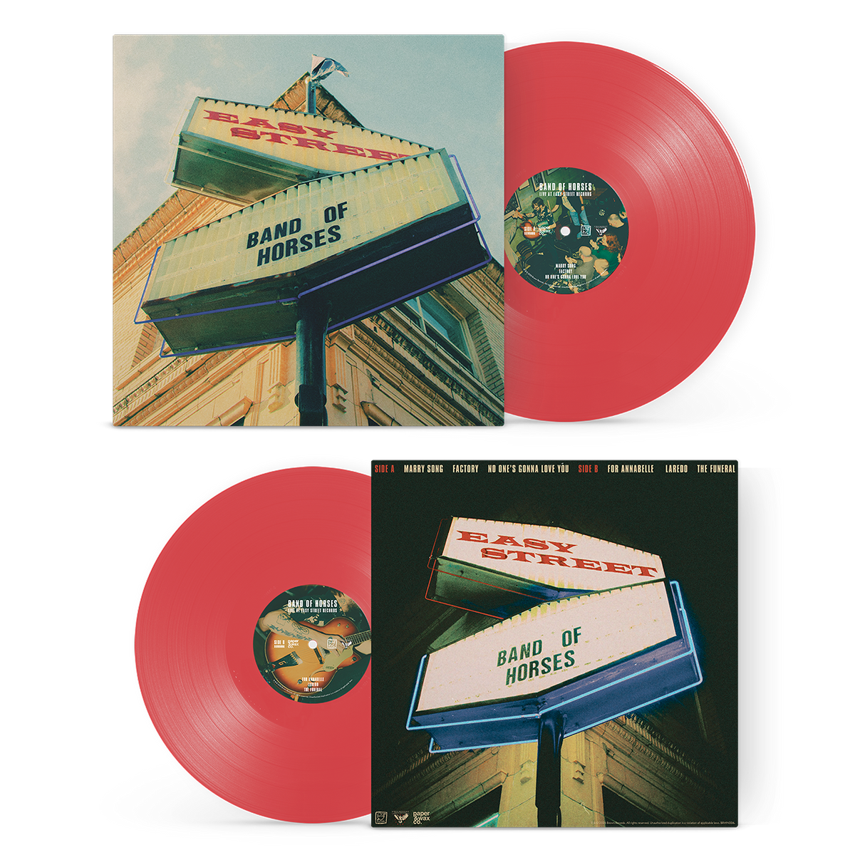 (PRE-ORDER) Limited Edition 10” Vinyl - Live at Easy Street Records