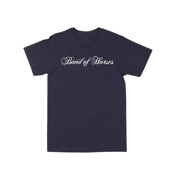 Things Are Great Logo Hthr Navy Tee